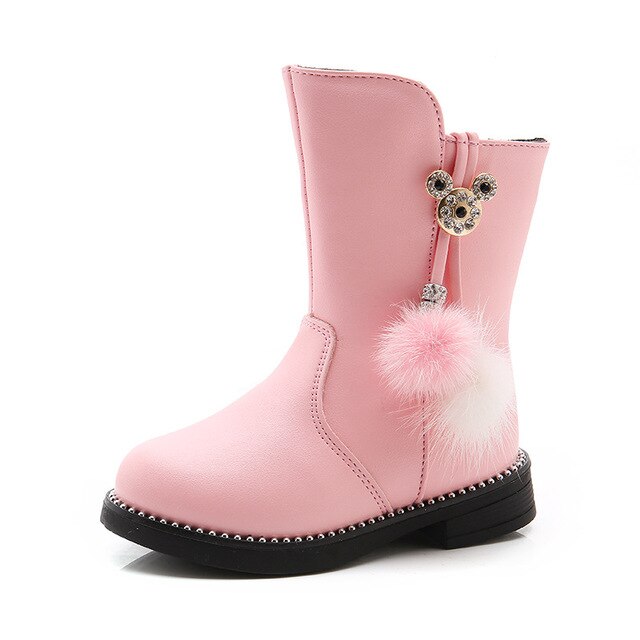Girl Boots 2018 Winter Boots Kids For Girls