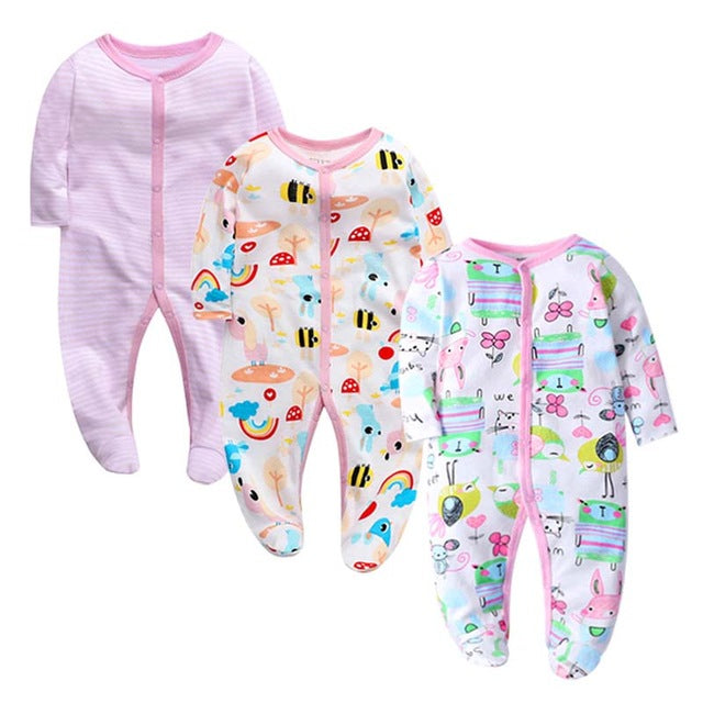 Free shipping 3/4/5/6Pcs/set Cotton baby