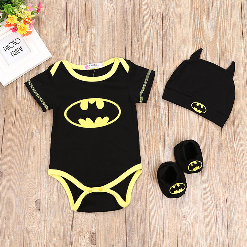 Baby Boy Romper Batman Triangle Climbing