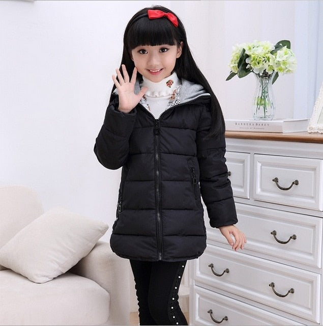 Children's Clothing Winter Girls Wadded