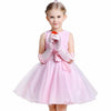 Girls Princess Flowers Ball Gown