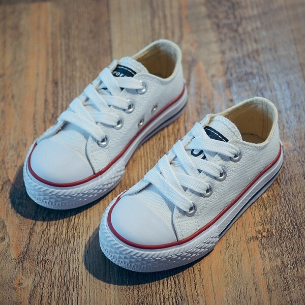 Girls Canvas Shoes Soild Kids Shoes