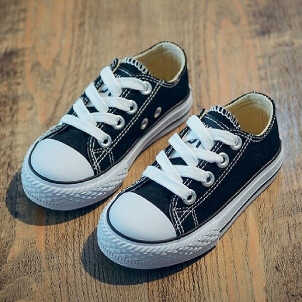 Girls Canvas Shoes Soild Kids Shoes