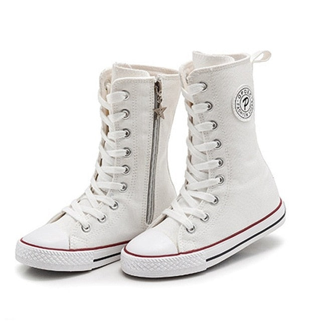 Kids Shoes for Girls Boys High Canvas Shoes