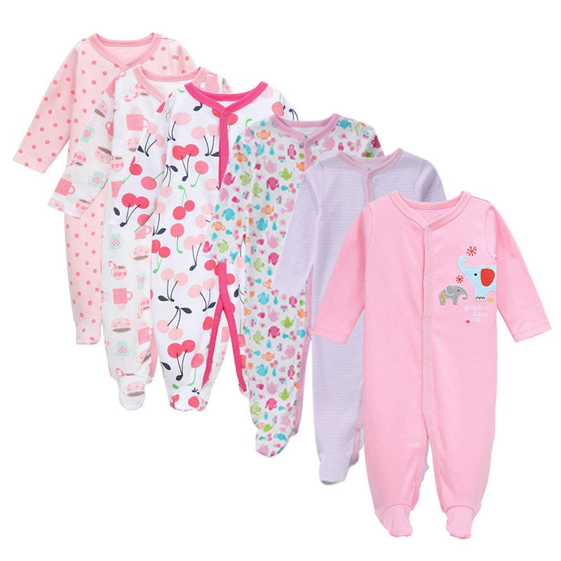 Free shipping 3/4/5/6Pcs/set Cotton baby