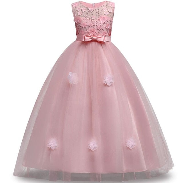 Princess Party Dress for Girls Wedding