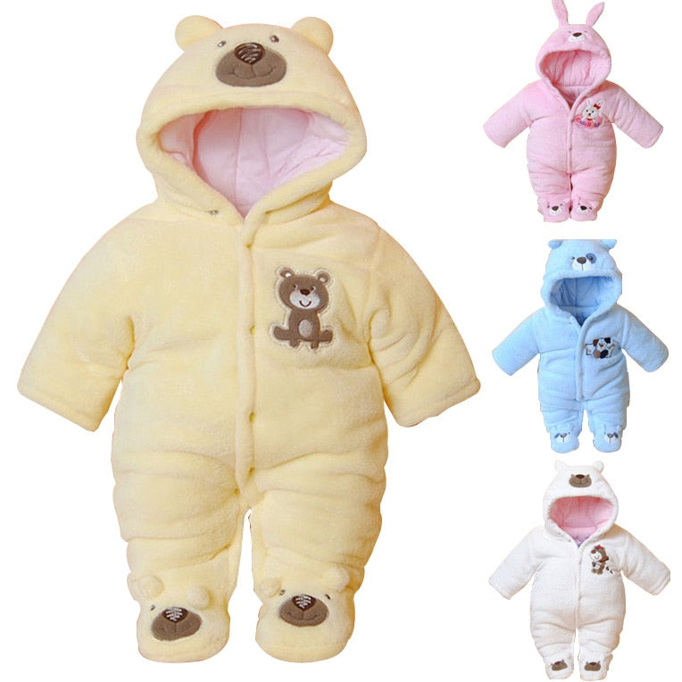 Winter Newborn Baby Romper Cartoon