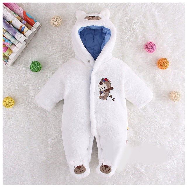 Winter Newborn Baby Romper Cartoon