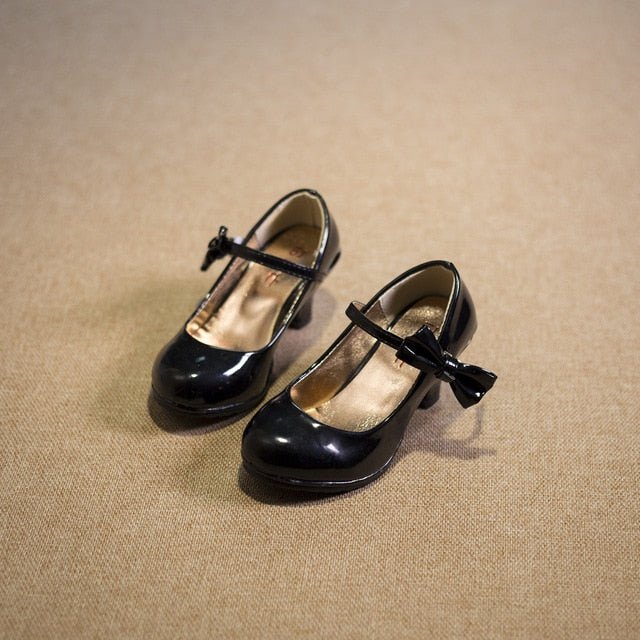 JUSTSL kids girls High-heeled