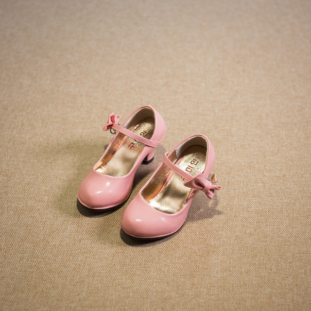 JUSTSL kids girls High-heeled