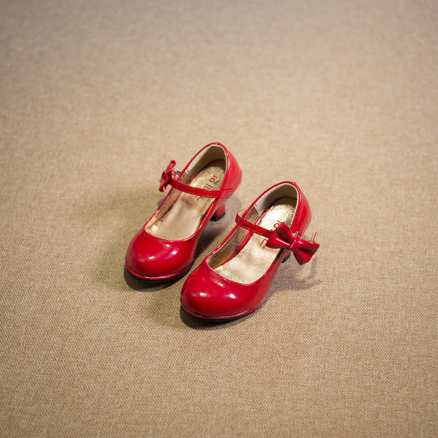 JUSTSL kids girls High-heeled