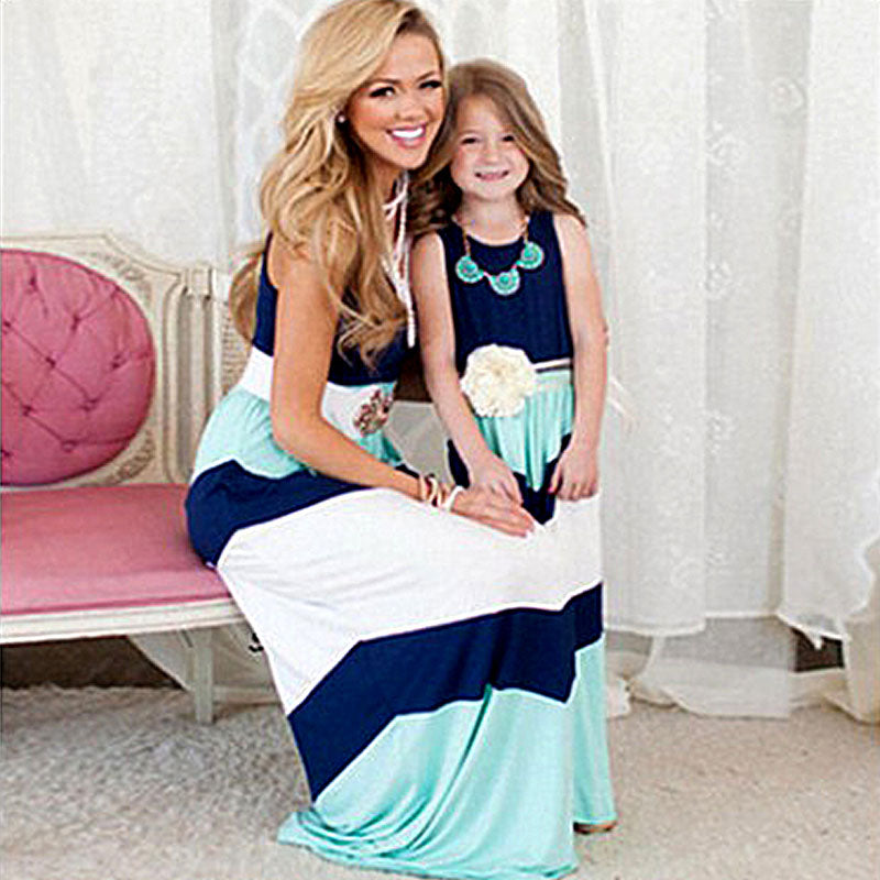 summer Mommy and me family matching