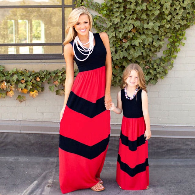 summer Mommy and me family matching