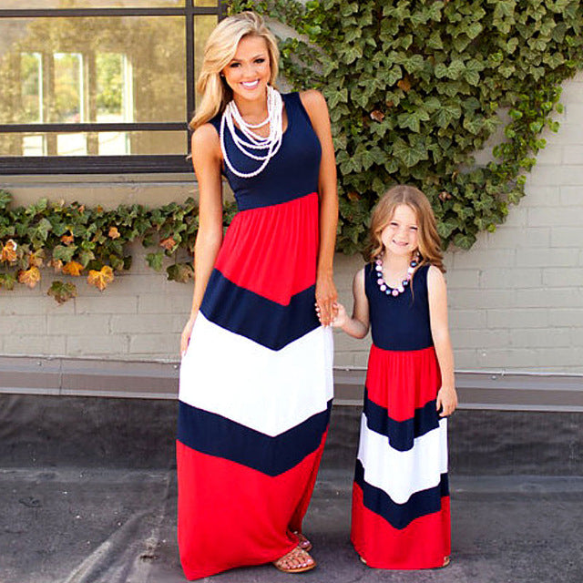 summer Mommy and me family matching