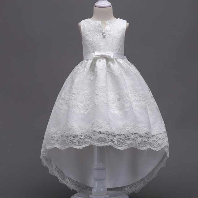 Summer Flower Lace Girls Wedding