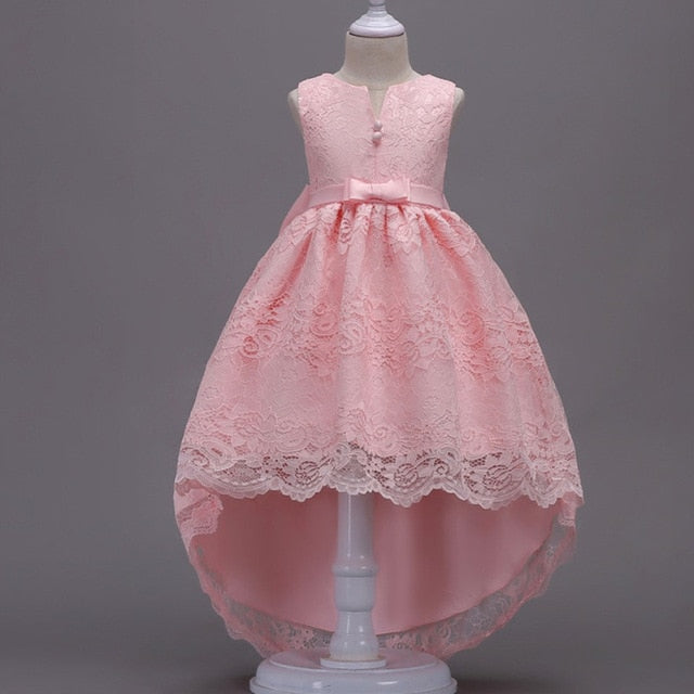 Summer Flower Lace Girls Wedding