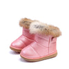 Winter Snow Kids Boots Christmas New Year