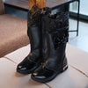 JGSHOWKITO Girls Boots Warm Cotton