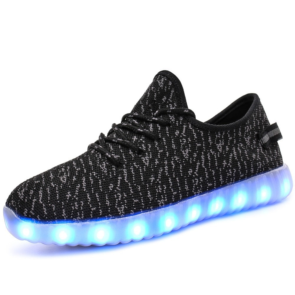 LED Children Shoes USB Rechargeable