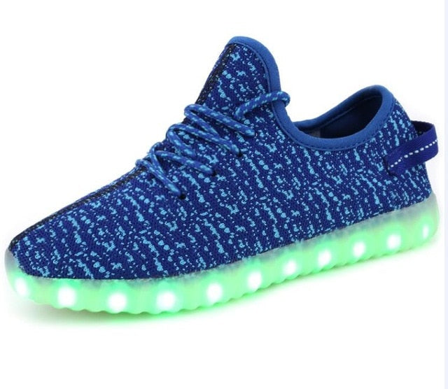 LED Children Shoes USB Rechargeable