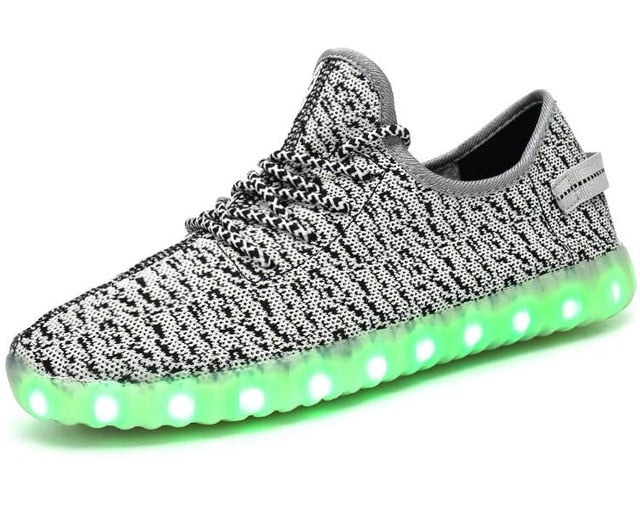 LED Children Shoes USB Rechargeable