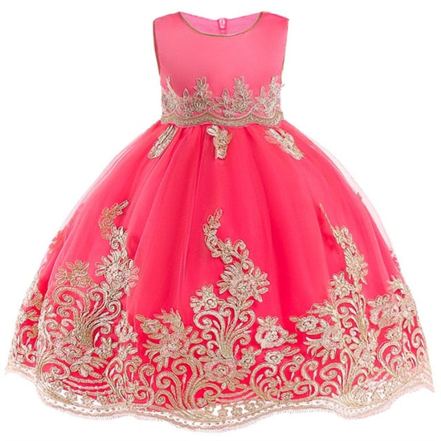 Flower Girl Princess Wedding Party
