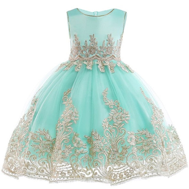 Flower Girl Princess Wedding Party