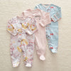 Baby Rompers 3pcs Flower Sleepsuit