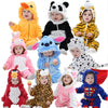 Cute Cartoon Flannel Baby Rompers