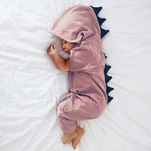 Newborn Infant Baby Girl Dinosaur