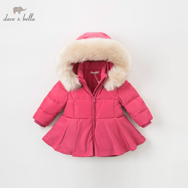 DB8954 dave bella baby girls winter Down