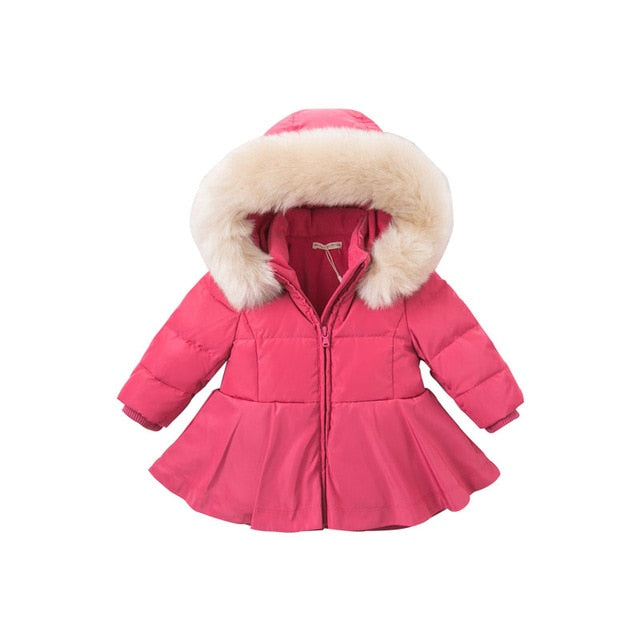 DB8954 dave bella baby girls winter Down