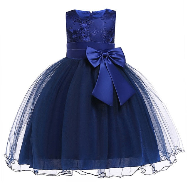 Kids Birthday Princess Party Dress