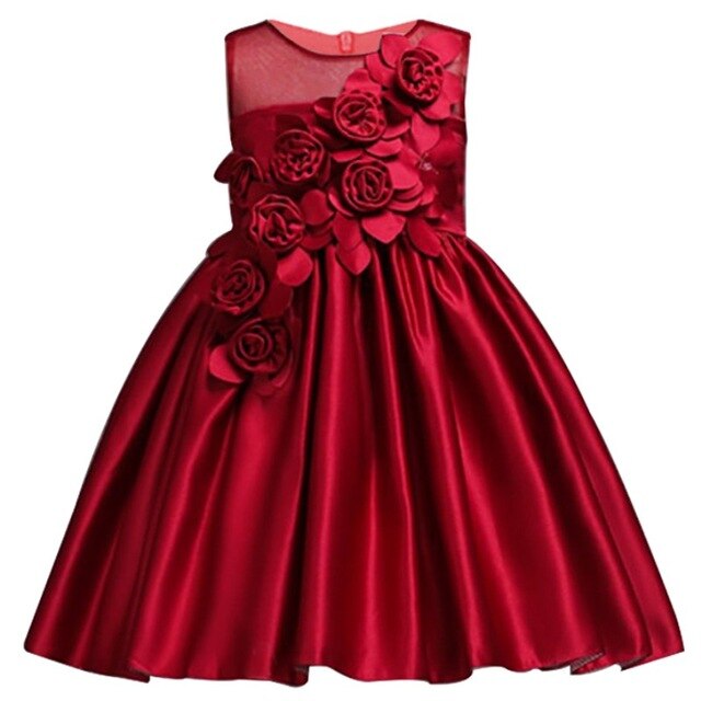 Applique Girl Dresses 2019