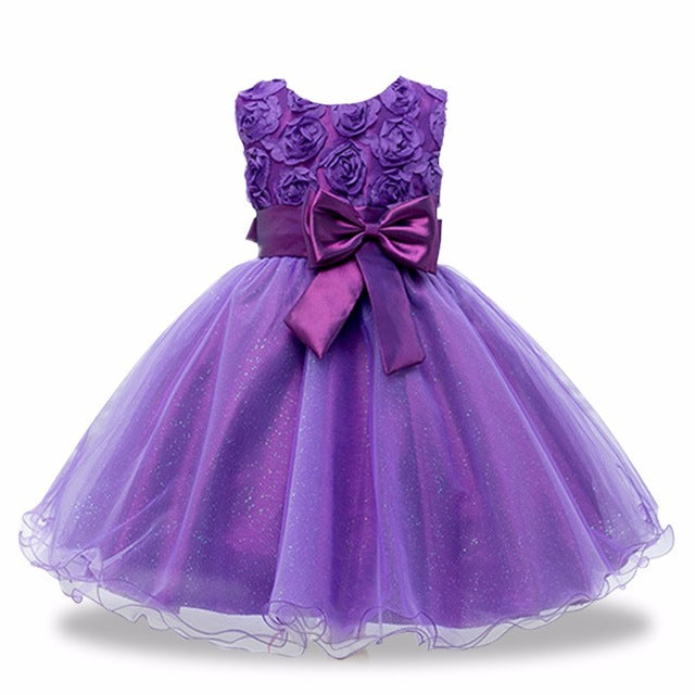 Applique Girl Dresses 2019