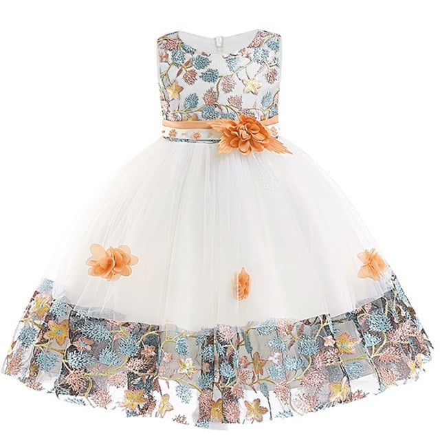 Applique Girl Dresses 2019