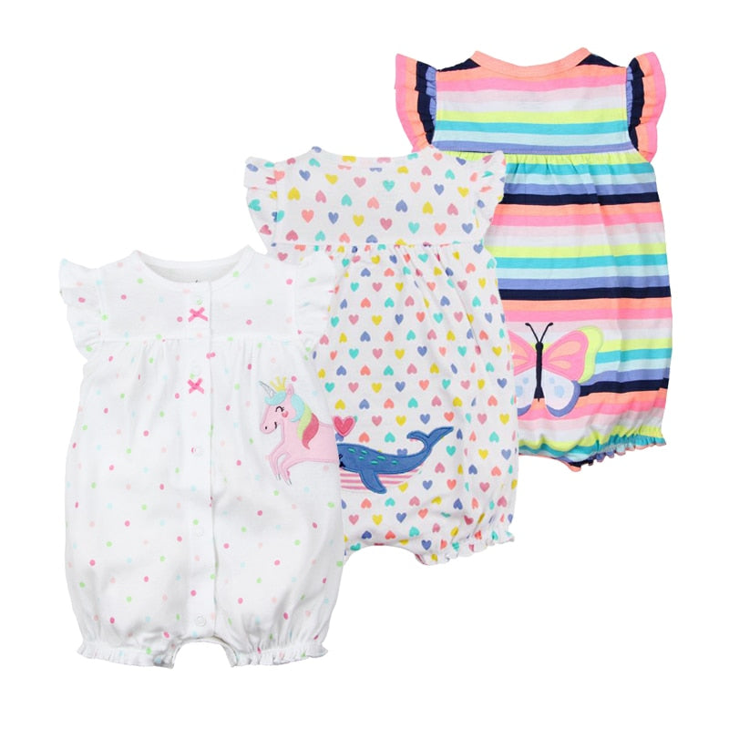 Newborn Baby Girl Clothes Infant Cartoon Animal