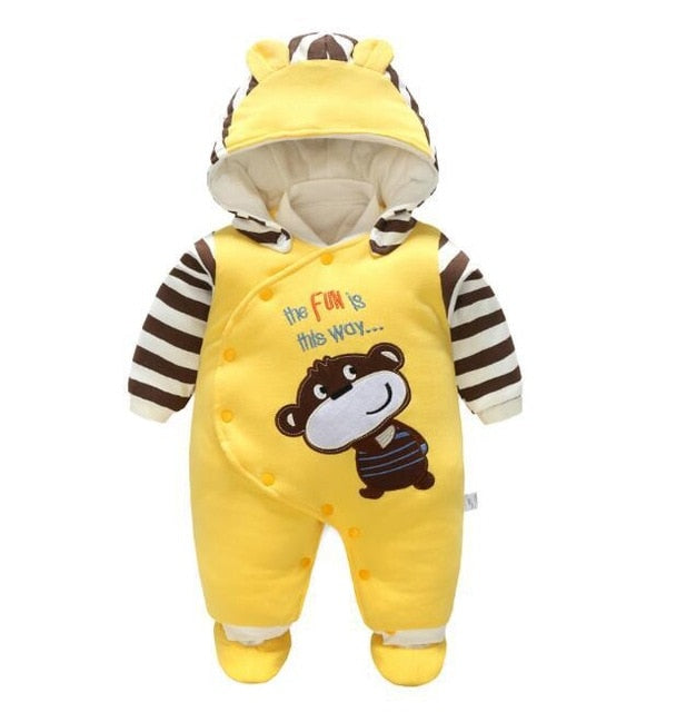 2019 Newborn Rompers Winter cotton