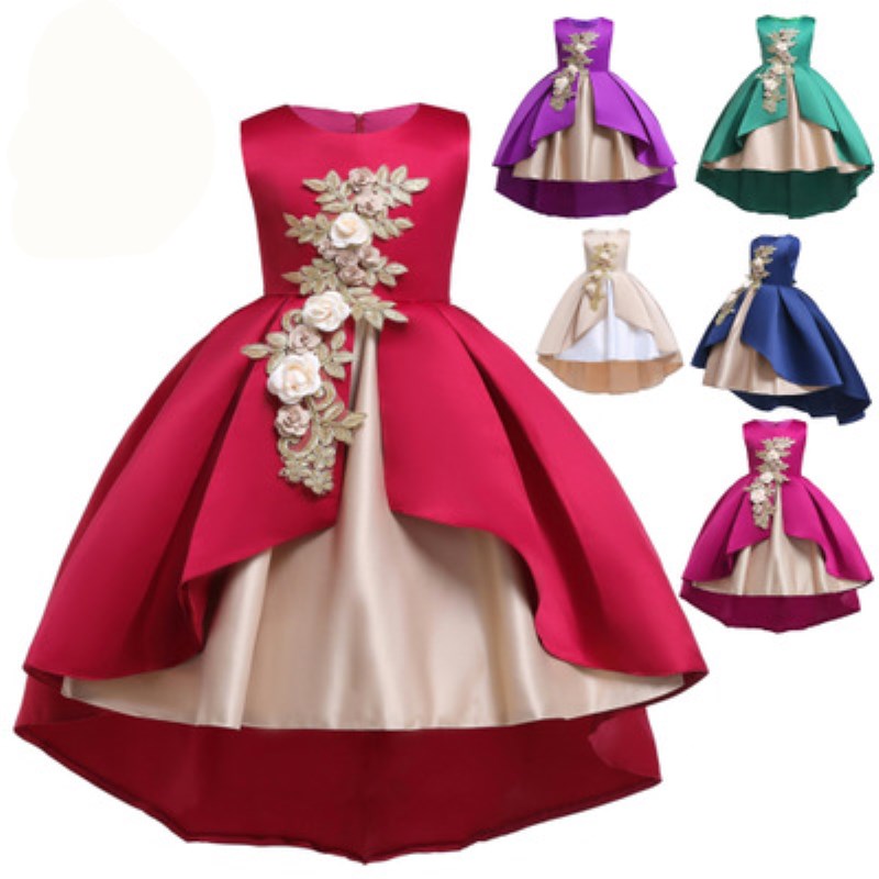 Baby Girl Flower Princess Dress