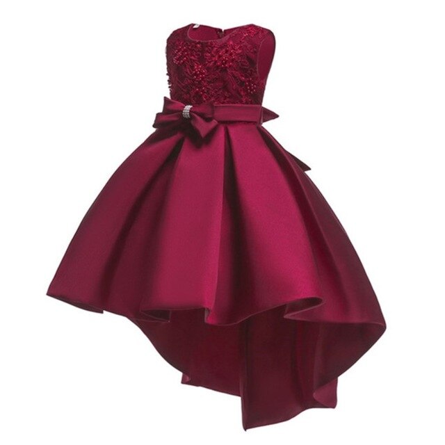 Bridesmaid Flower Sequins Girls