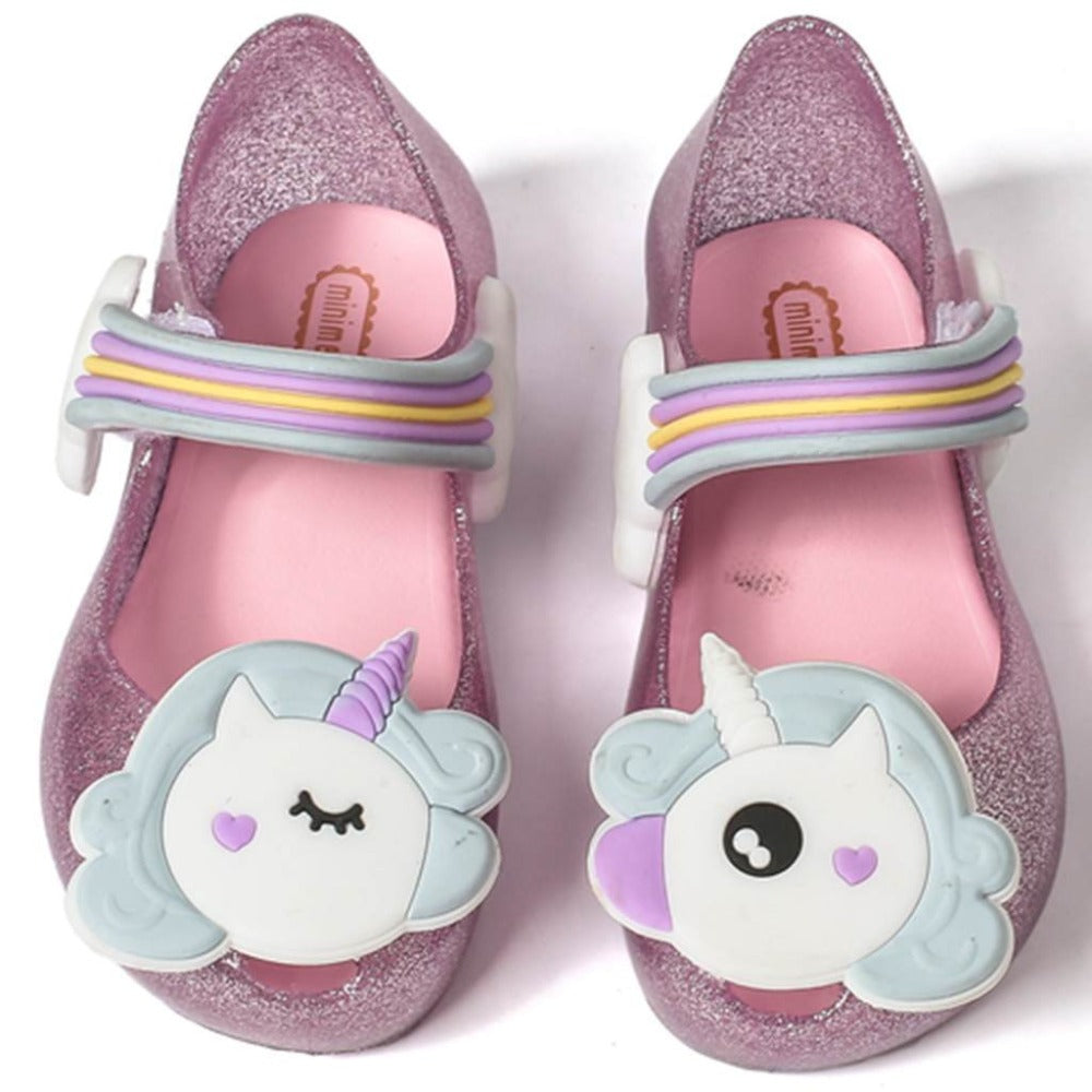 Girls Sandals Unicorn Jelly Shoes