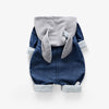 Cartoon Denim Cotton Infant Baby Rompers