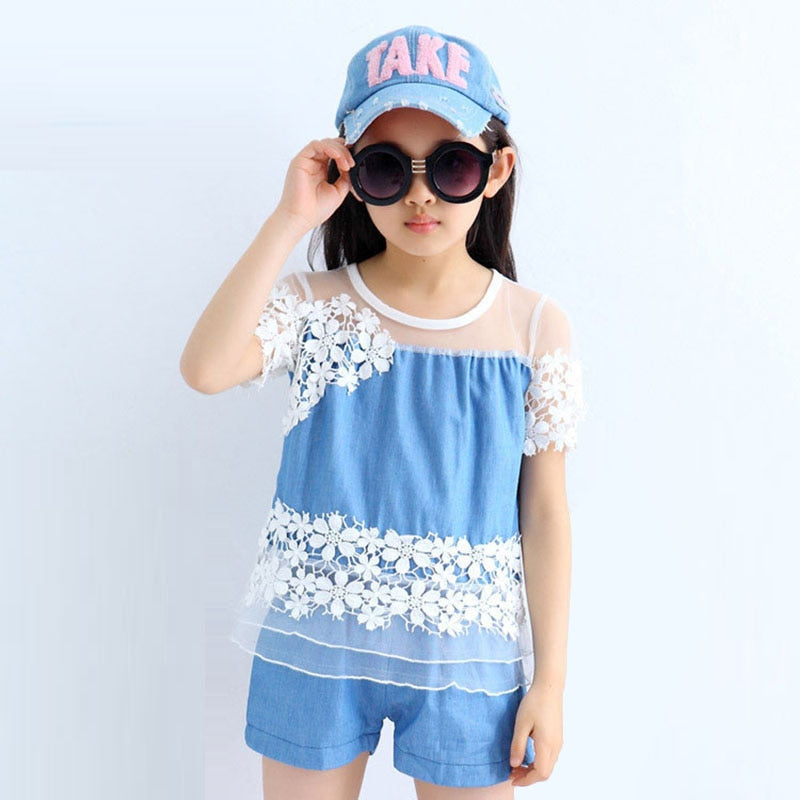Girls Clothing Sets Summer Kids