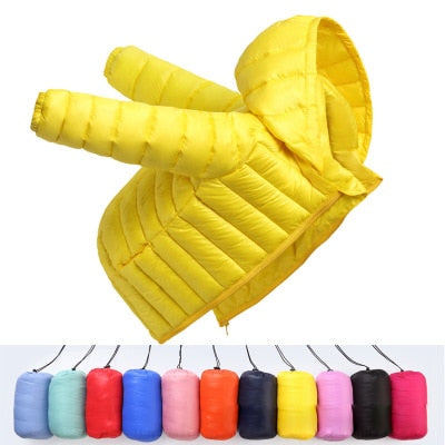 1-12 Year Baby Girls Boys Parka