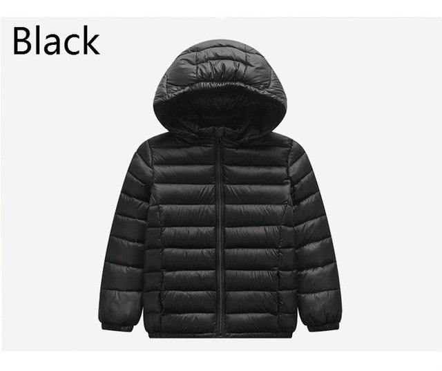 1-12 Year Baby Girls Boys Parka