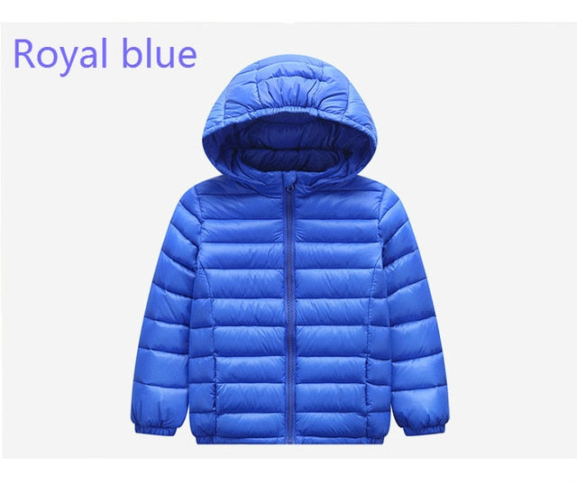 1-12 Year Baby Girls Boys Parka