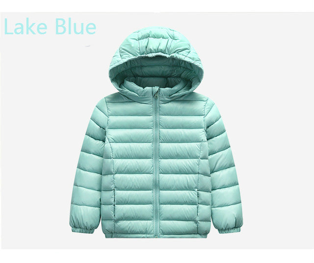 1-12 Year Baby Girls Boys Parka
