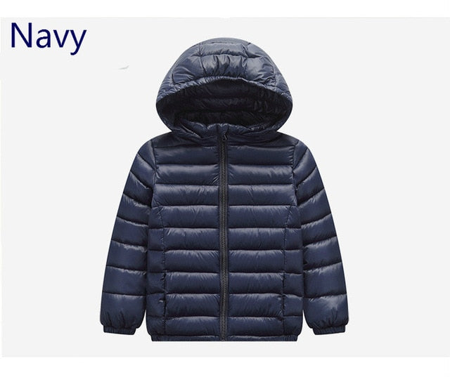 1-12 Year Baby Girls Boys Parka