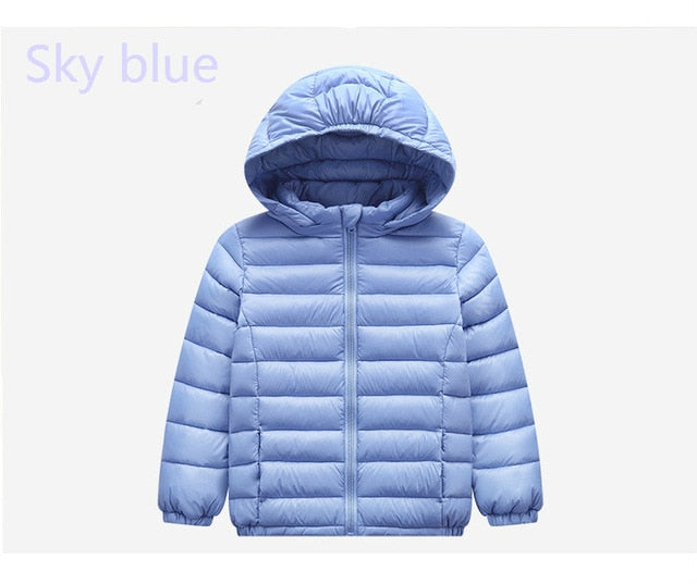 1-12 Year Baby Girls Boys Parka