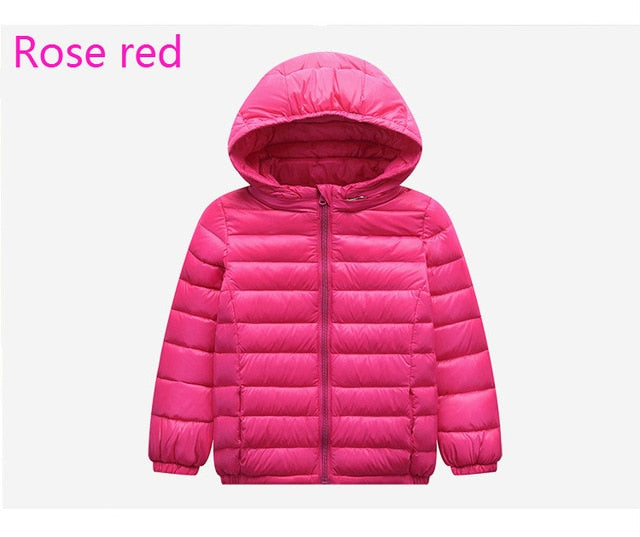 1-12 Year Baby Girls Boys Parka